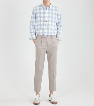 Chemise à carreaux