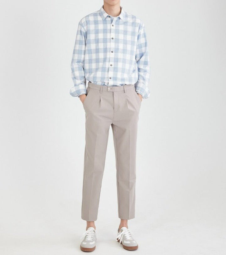 Chemise à carreaux