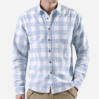 Chemise à carreaux