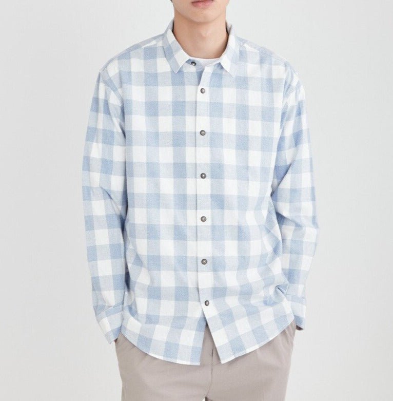 Chemise à carreaux