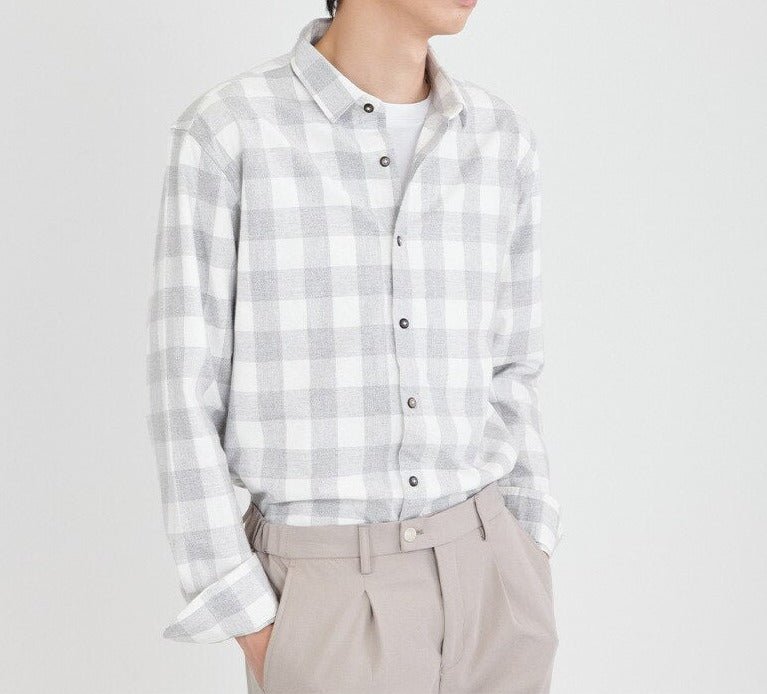 Chemise à carreaux