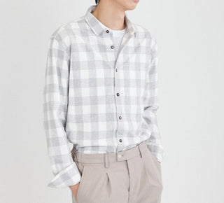 Chemise à carreaux