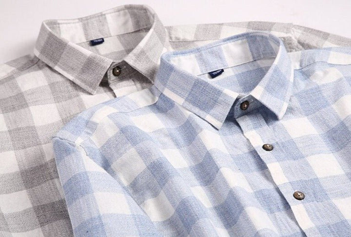 Chemise à carreaux