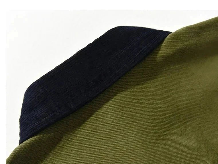 Chemise 100 % coton à poches avant