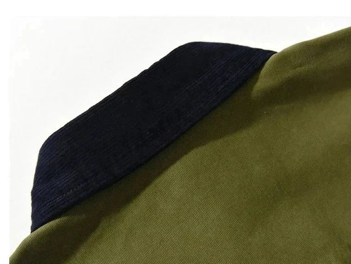 Chemise 100 % coton à poches avant