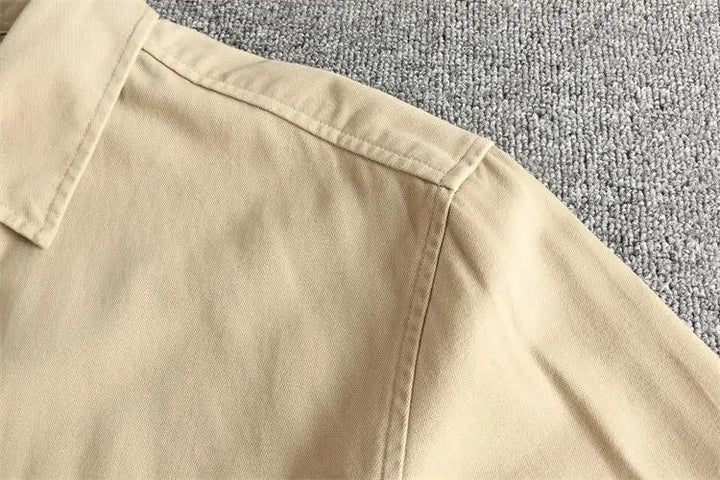 Surchemise minimaliste à doubles poches