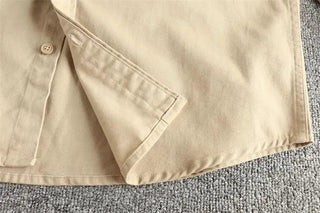 Surchemise minimaliste à doubles poches