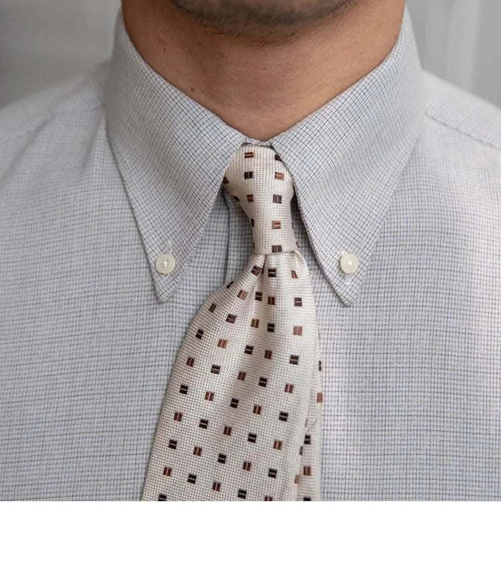 Chemise de bureau décontractée à manches longues