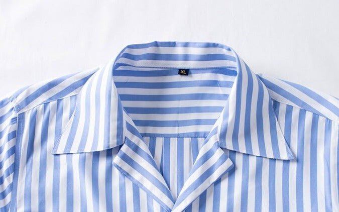Chemise formelle rayée pour le bureau