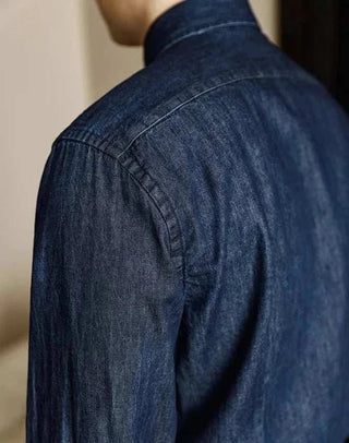 Chemise premium de bureau en denim