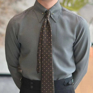 Chemise unie de bureau à manches longues