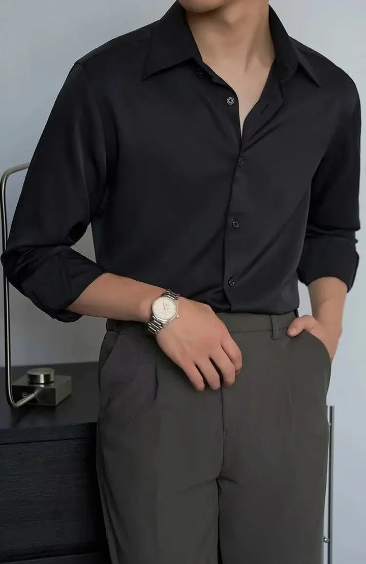 Chemise coréenne oversize pour l’automne