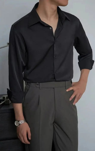 Chemise coréenne oversize pour l’automne