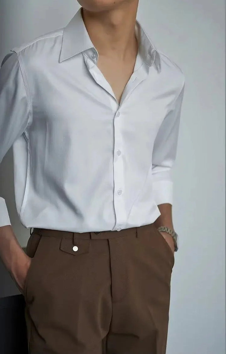 Chemise coréenne oversize pour l’automne