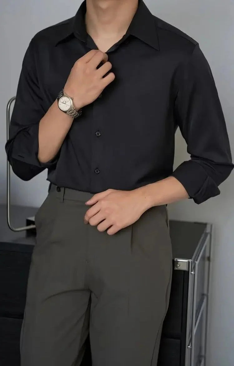 Chemise coréenne oversize pour l’automne