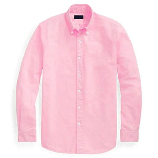 Chemise Oxford business décontractée en coton à manches longues