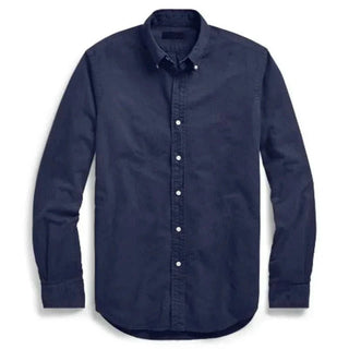 Chemise Oxford business décontractée en coton à manches longues