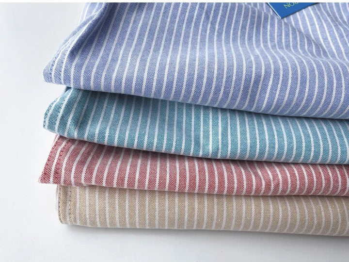Chemise Oxford rayée pour le bureau