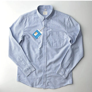 Chemise Oxford rayée pour le bureau