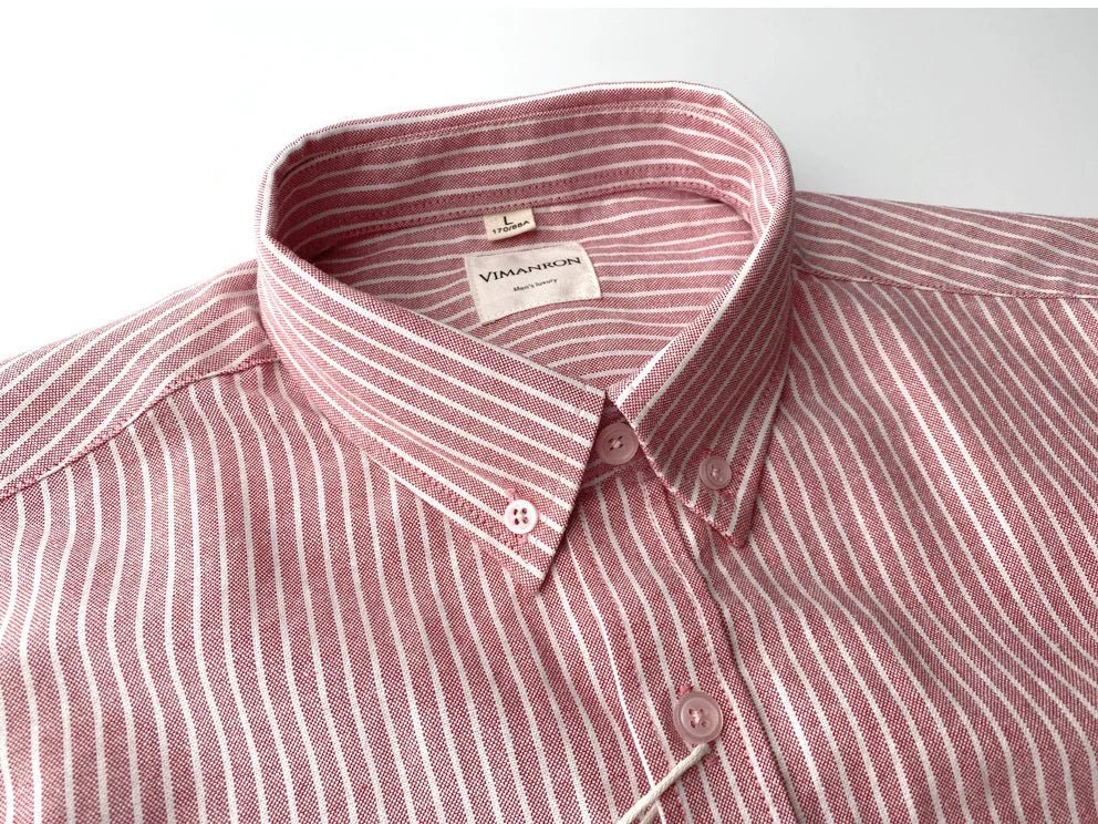 Chemise Oxford rayée pour le bureau