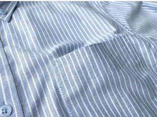 Chemise Oxford rayée pour le bureau