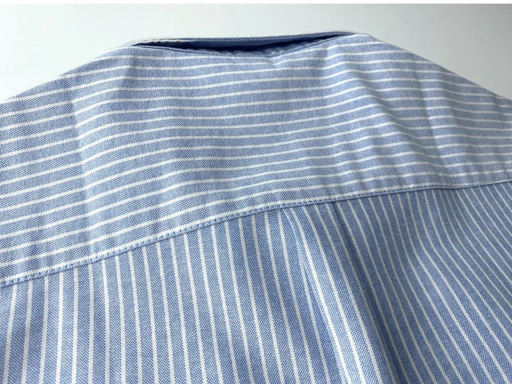 Chemise Oxford rayée pour le bureau