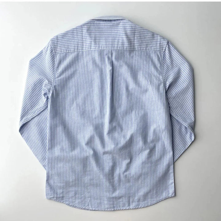 Chemise Oxford rayée pour le bureau