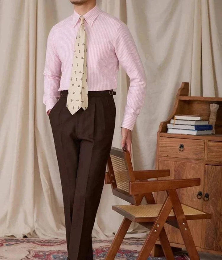 Chemise Oxford décontractée en coton