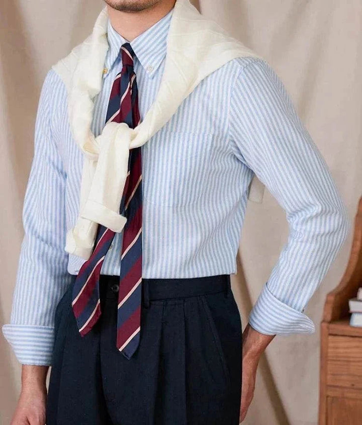 Chemise Oxford décontractée en coton