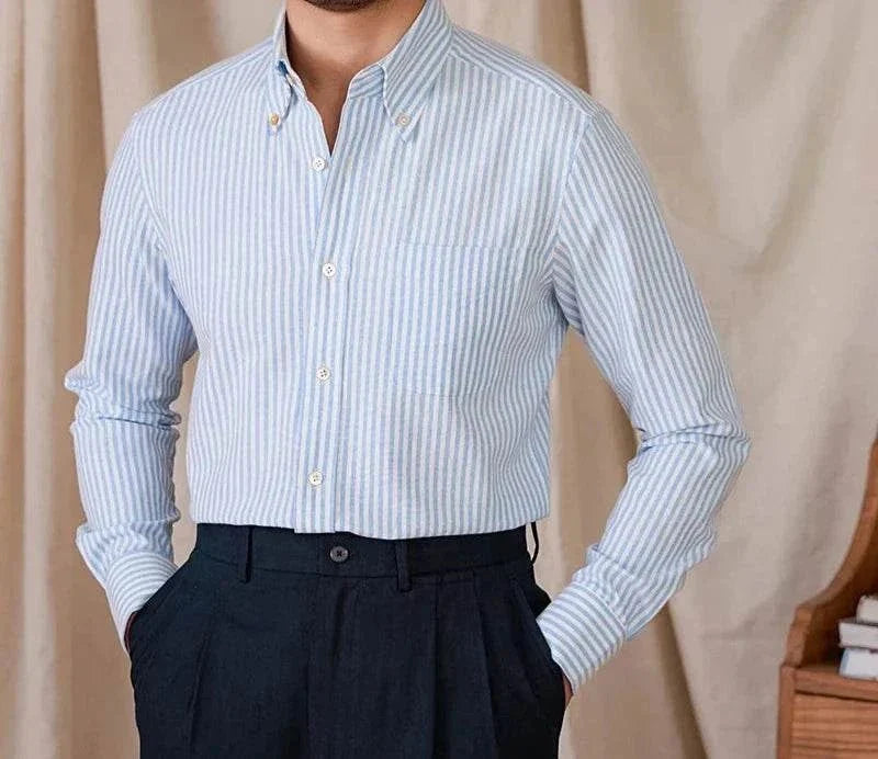 Chemise Oxford décontractée en coton