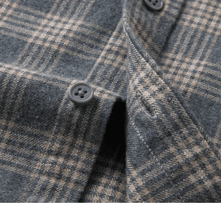 Chemise à carreaux en flanelle
