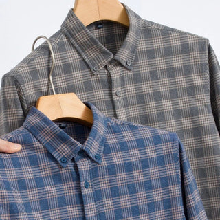 Chemise à carreaux en flanelle
