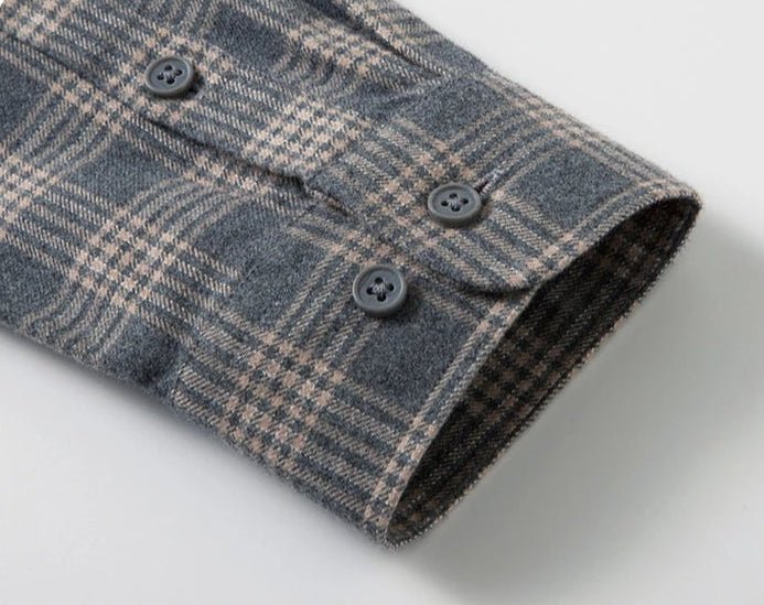 Chemise à carreaux en flanelle