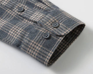 Chemise à carreaux en flanelle
