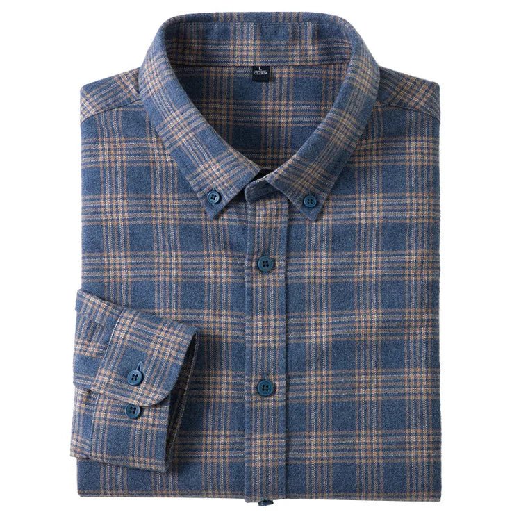 Chemise à carreaux en flanelle