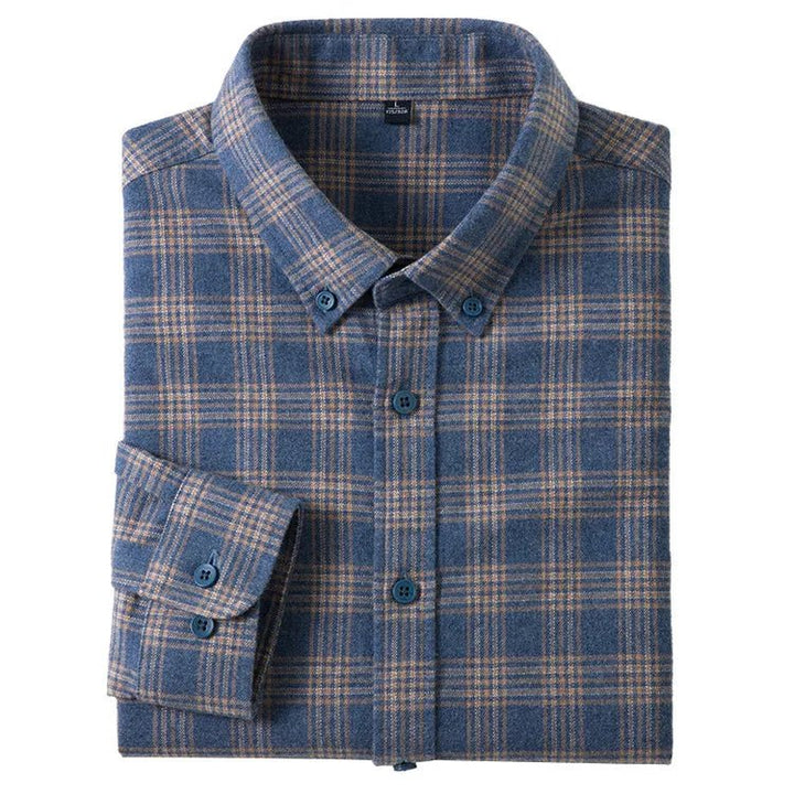 Chemise à carreaux en flanelle