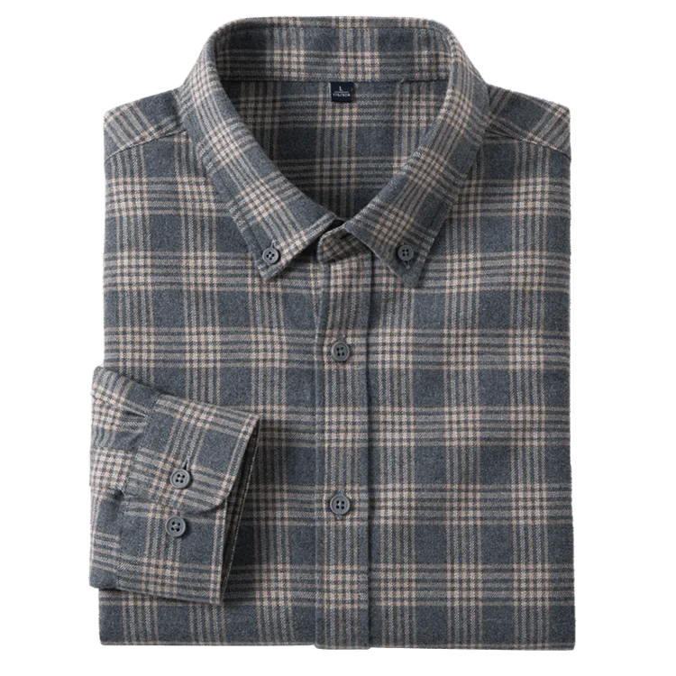 Chemise à carreaux en flanelle