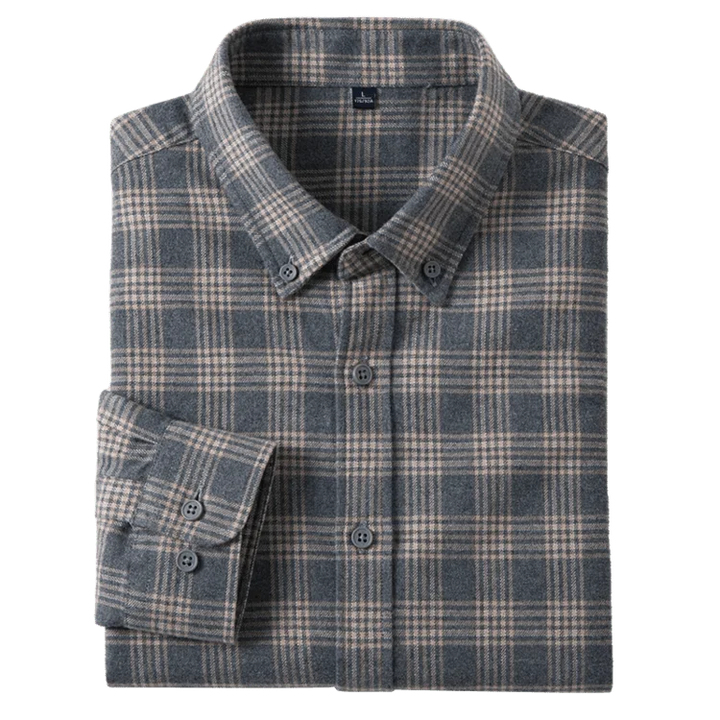 Chemise à carreaux en flanelle