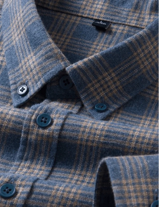 Chemise à carreaux en flanelle