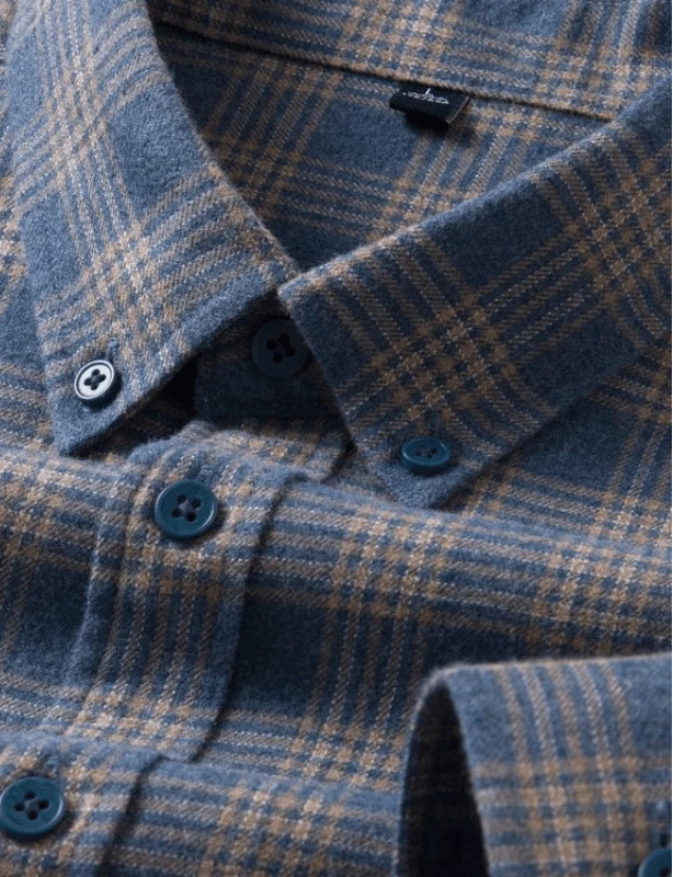 Chemise à carreaux en flanelle