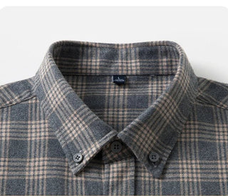 Chemise à carreaux en flanelle