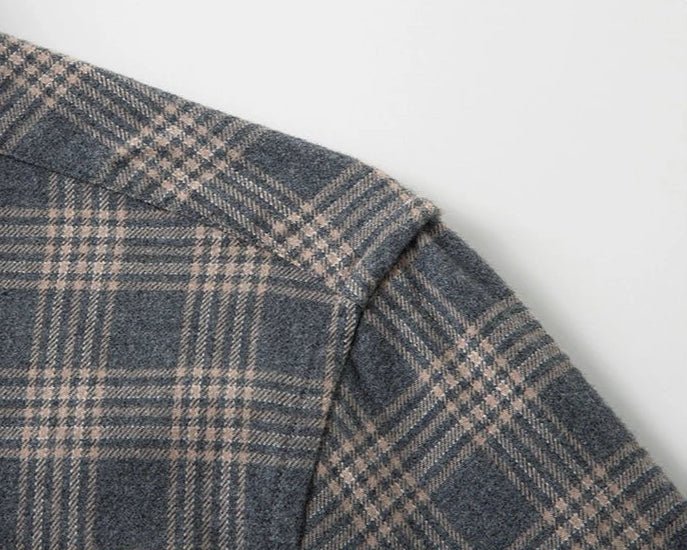 Chemise à carreaux en flanelle