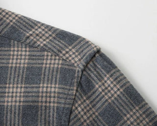 Chemise à carreaux en flanelle