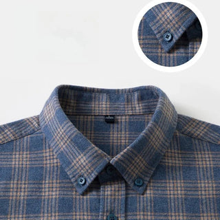 Chemise à carreaux en flanelle