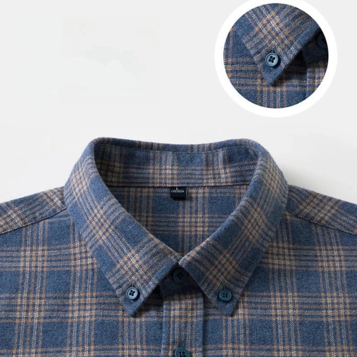 Chemise à carreaux en flanelle