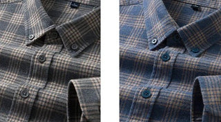 Chemise à carreaux en flanelle