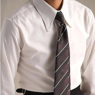 Chemise de smoking festive à manches longues
