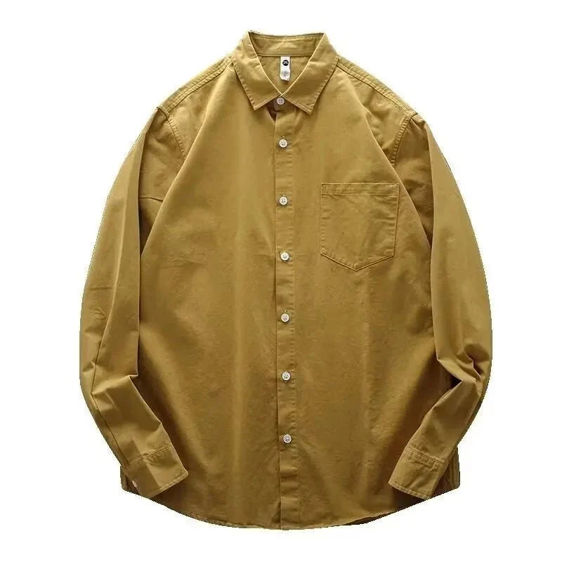 Chemise polyvalente en twill de coton