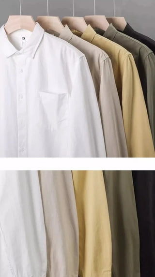 Chemise polyvalente en twill de coton