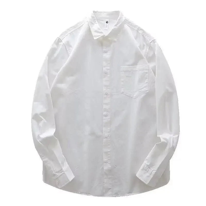 Chemise polyvalente en twill de coton